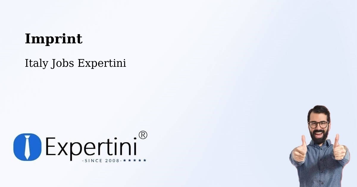 Imprint – Jenne - Italy Jobs Expertini