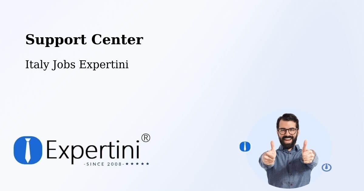 Support Services – Jenne - Italy Jobs Expertini