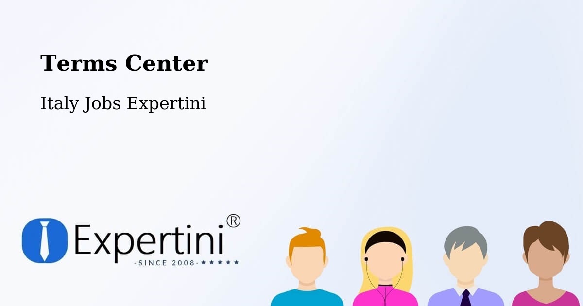 Terms of Service – Jenne - Italy Jobs Expertini